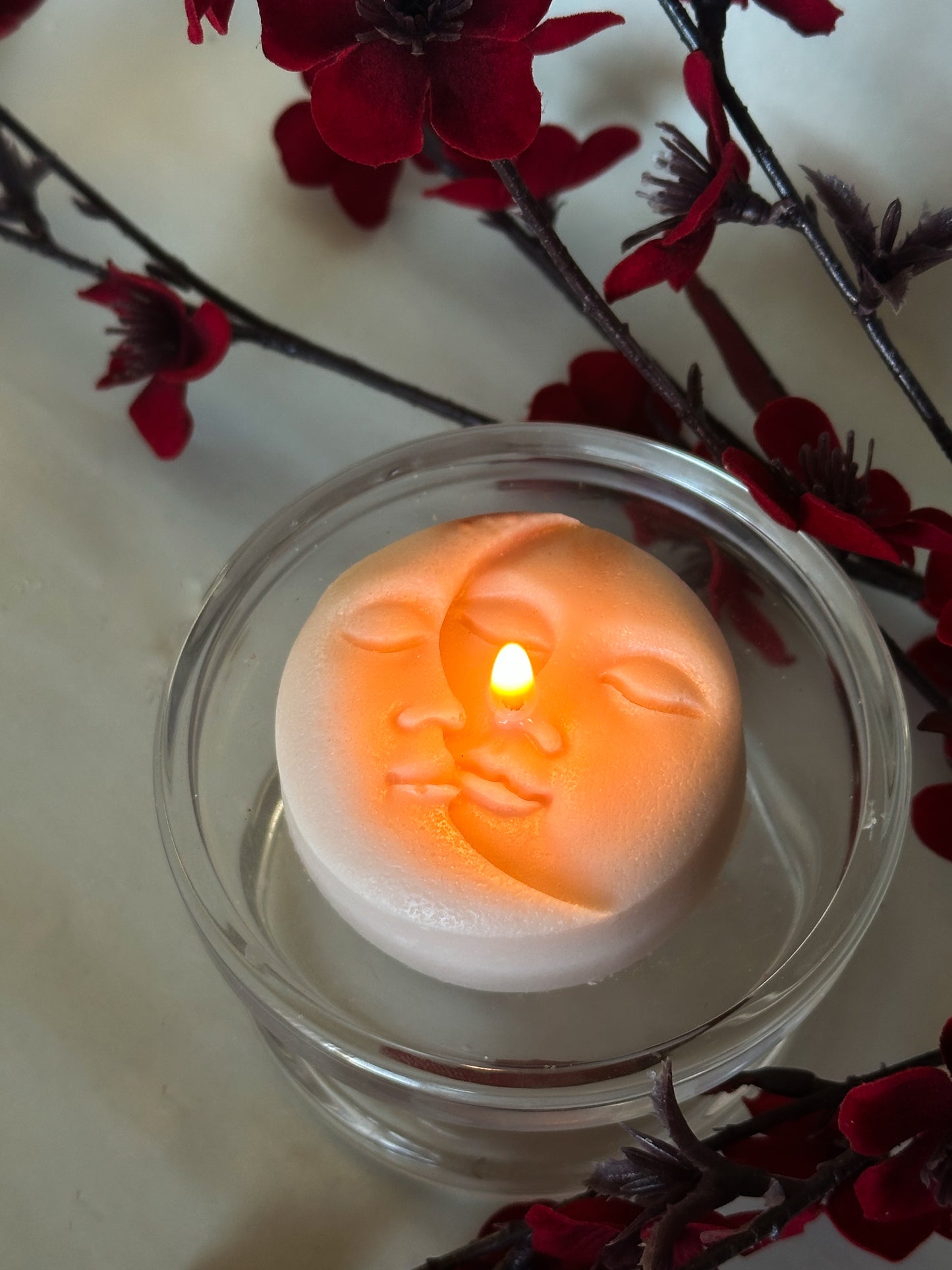 Sun & Moon Shaped Candle