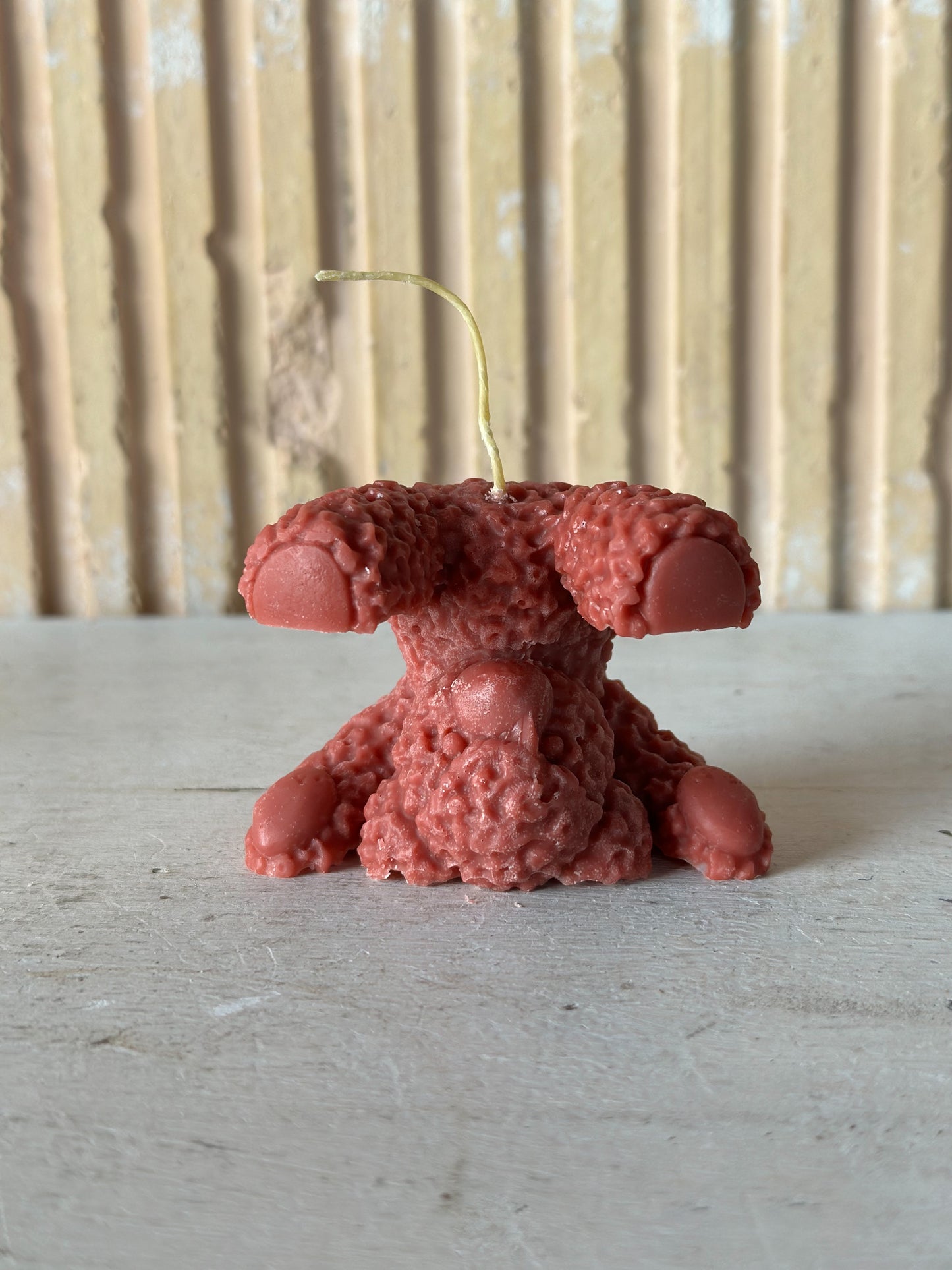 Teddy Bear Shaped Candle