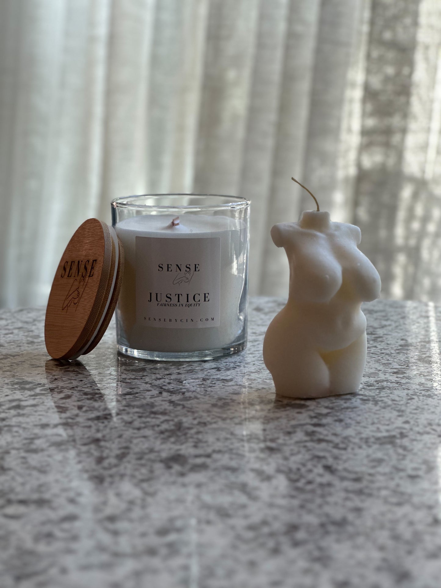 Justice Body Candle