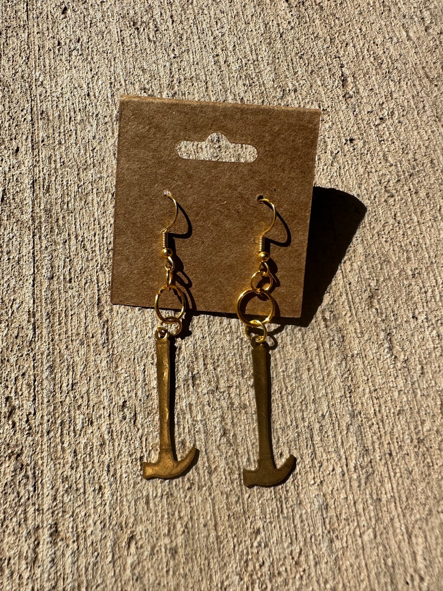 Hammered Earrings
