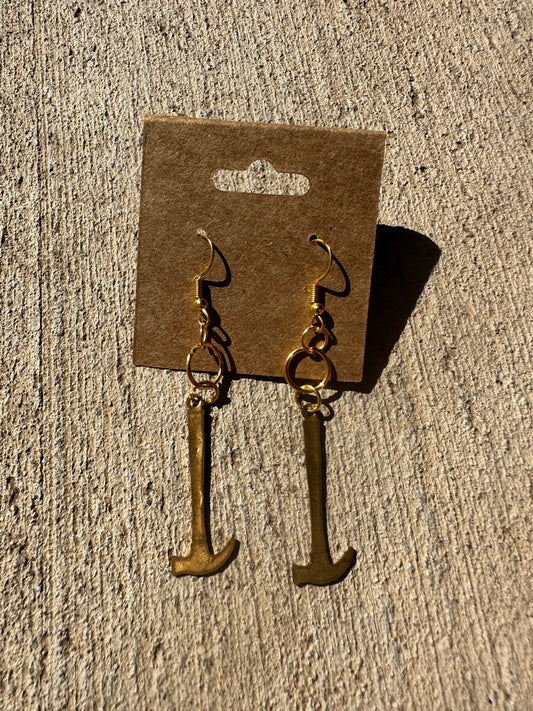Hammered Earrings