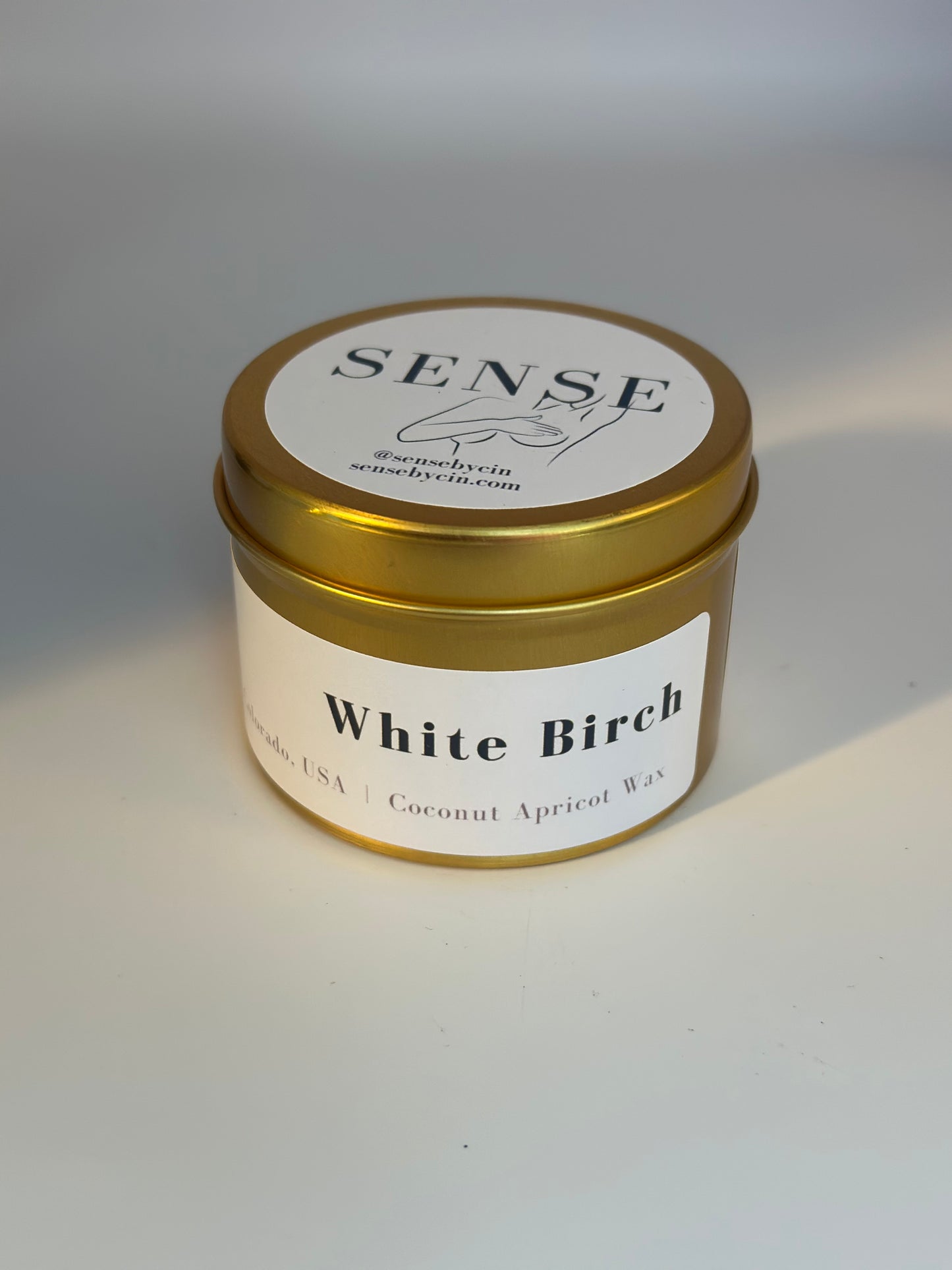 White Birch Wooden Wick Candle