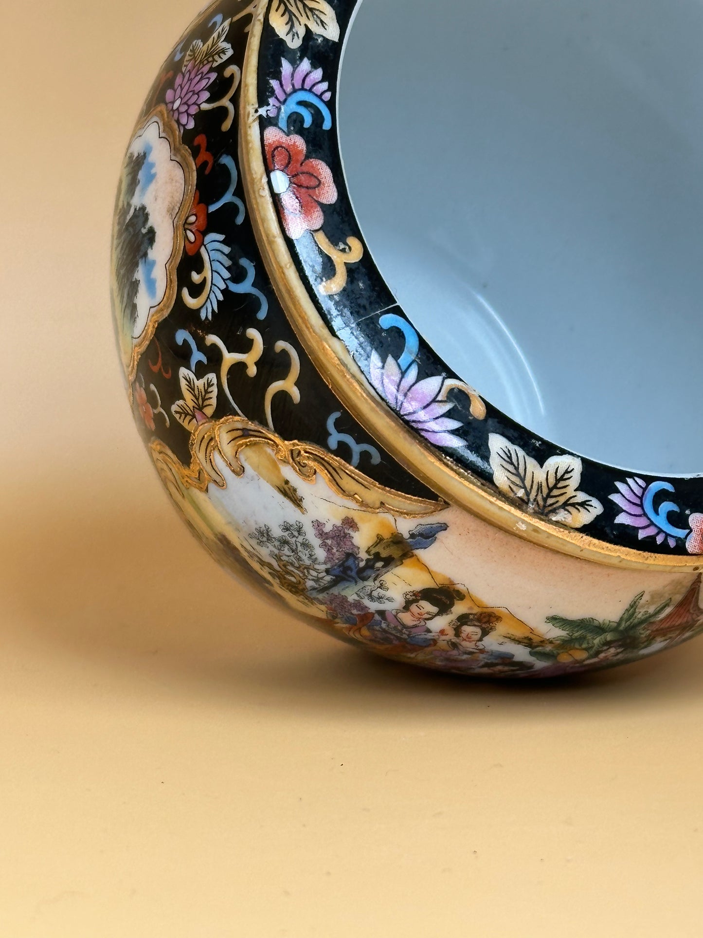Vintage Chinese Planter Pot