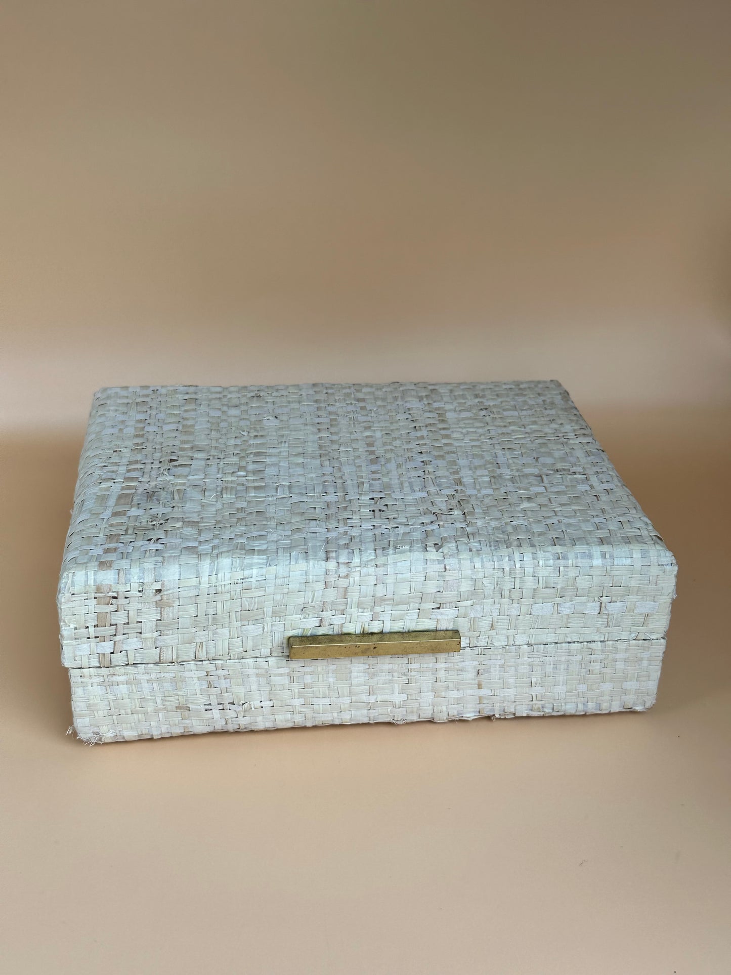 Woven Vintage Jewelry Box