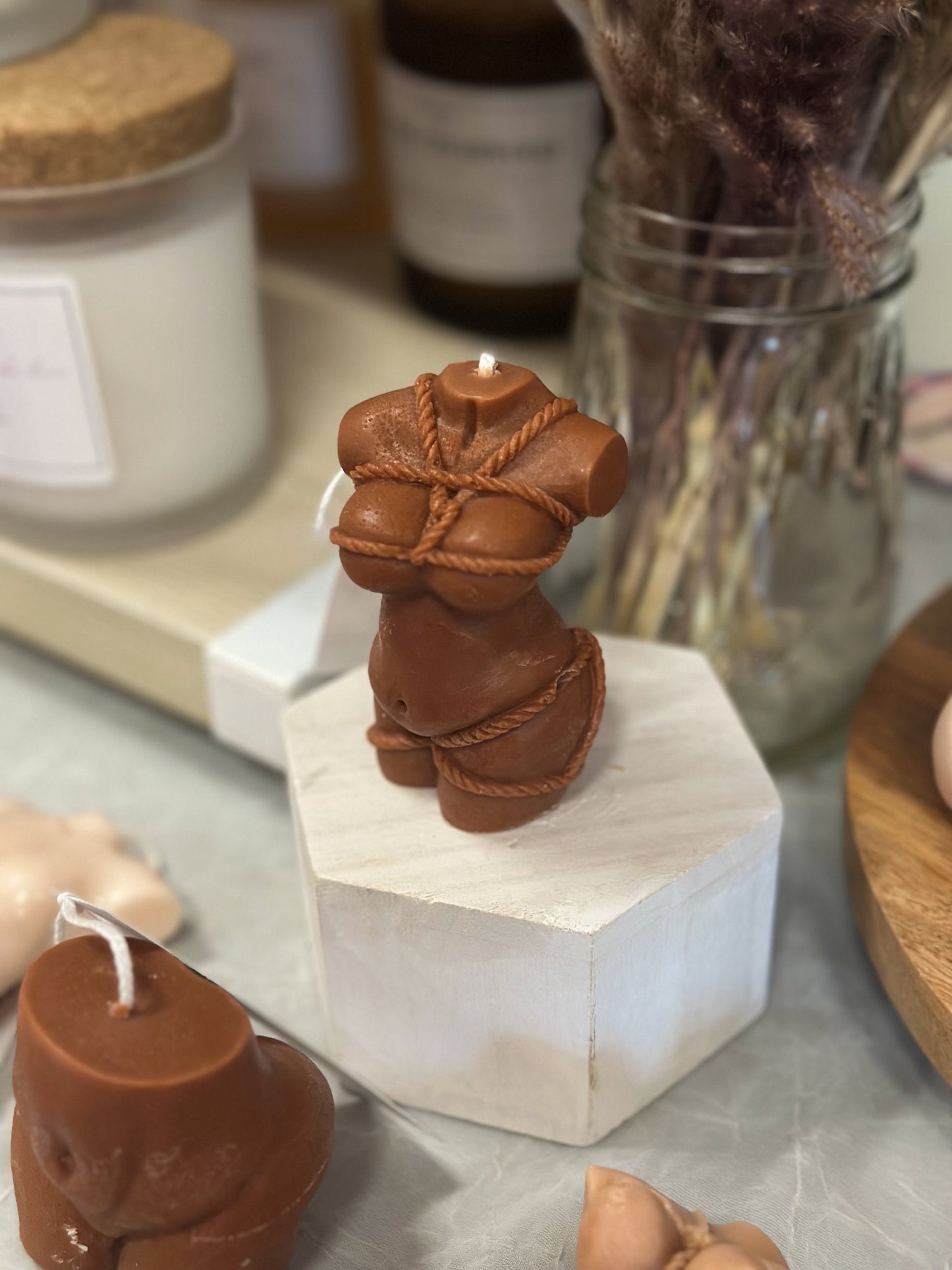 Erotic Body Candle