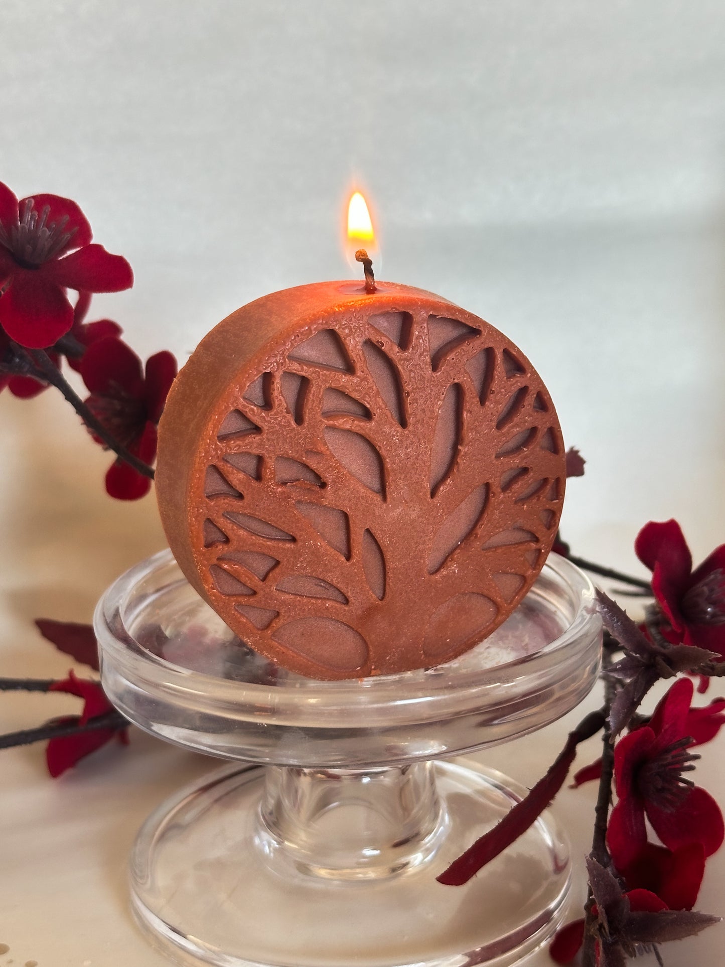 Tree of Life Shaped Candle