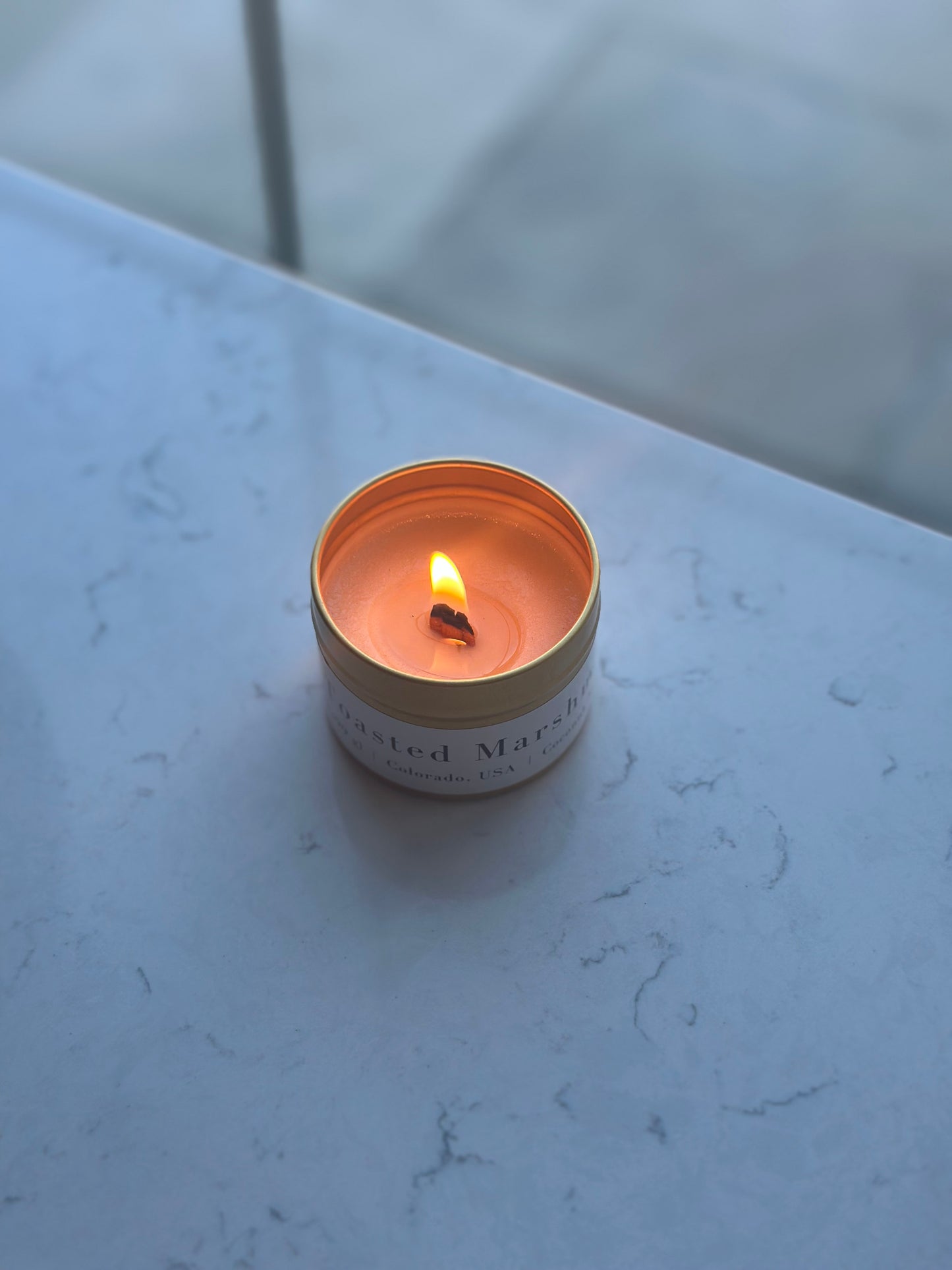 Toasted Marshmallow Wooden Wick Candle