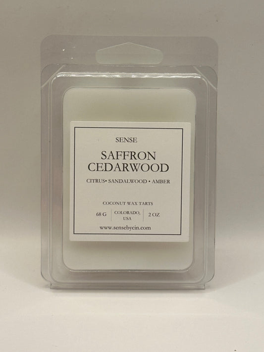 Saffron Cedarwood Wax Melt (Clamshell)