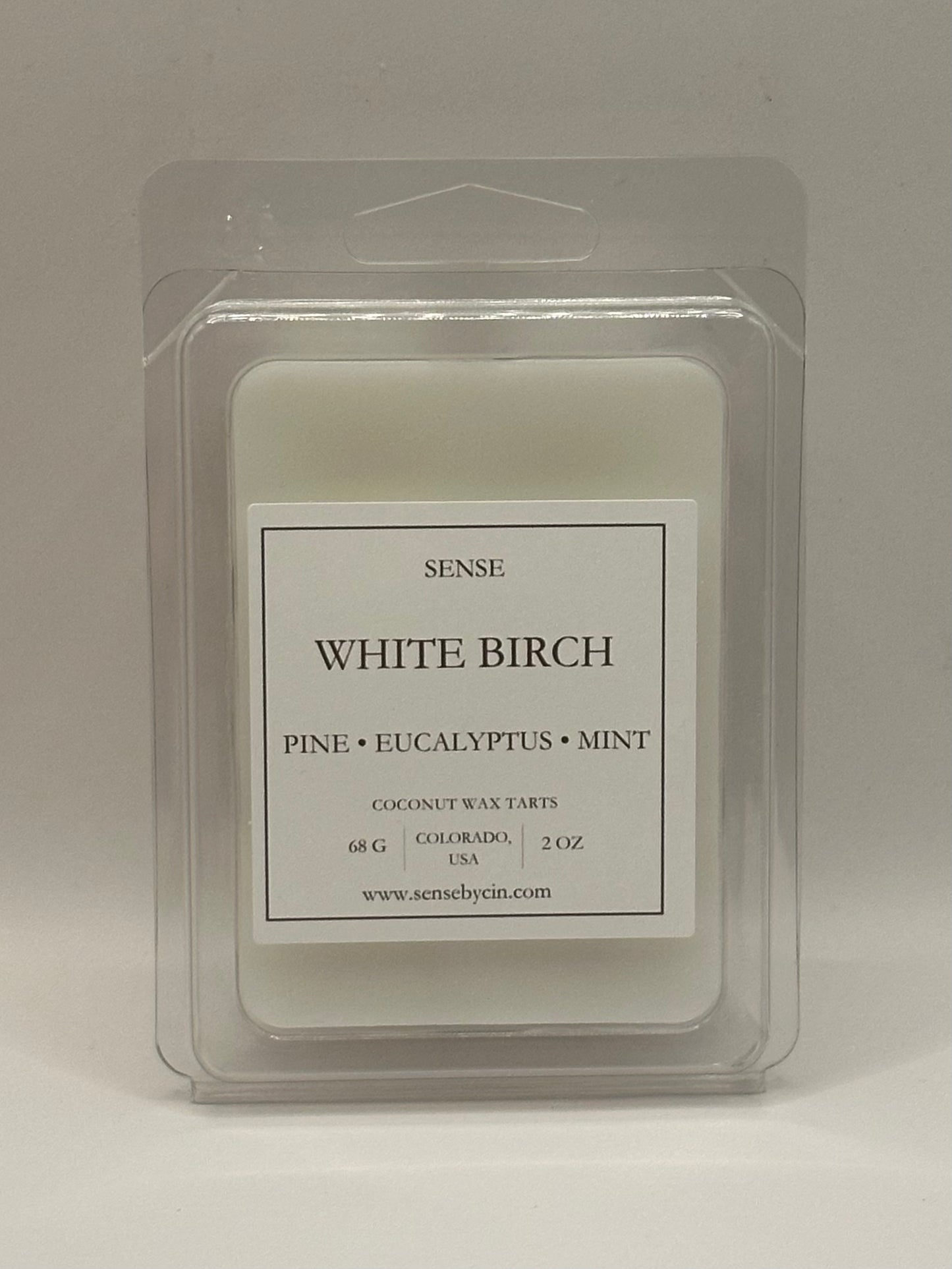 White Birch Wax Melt (Clamshell)