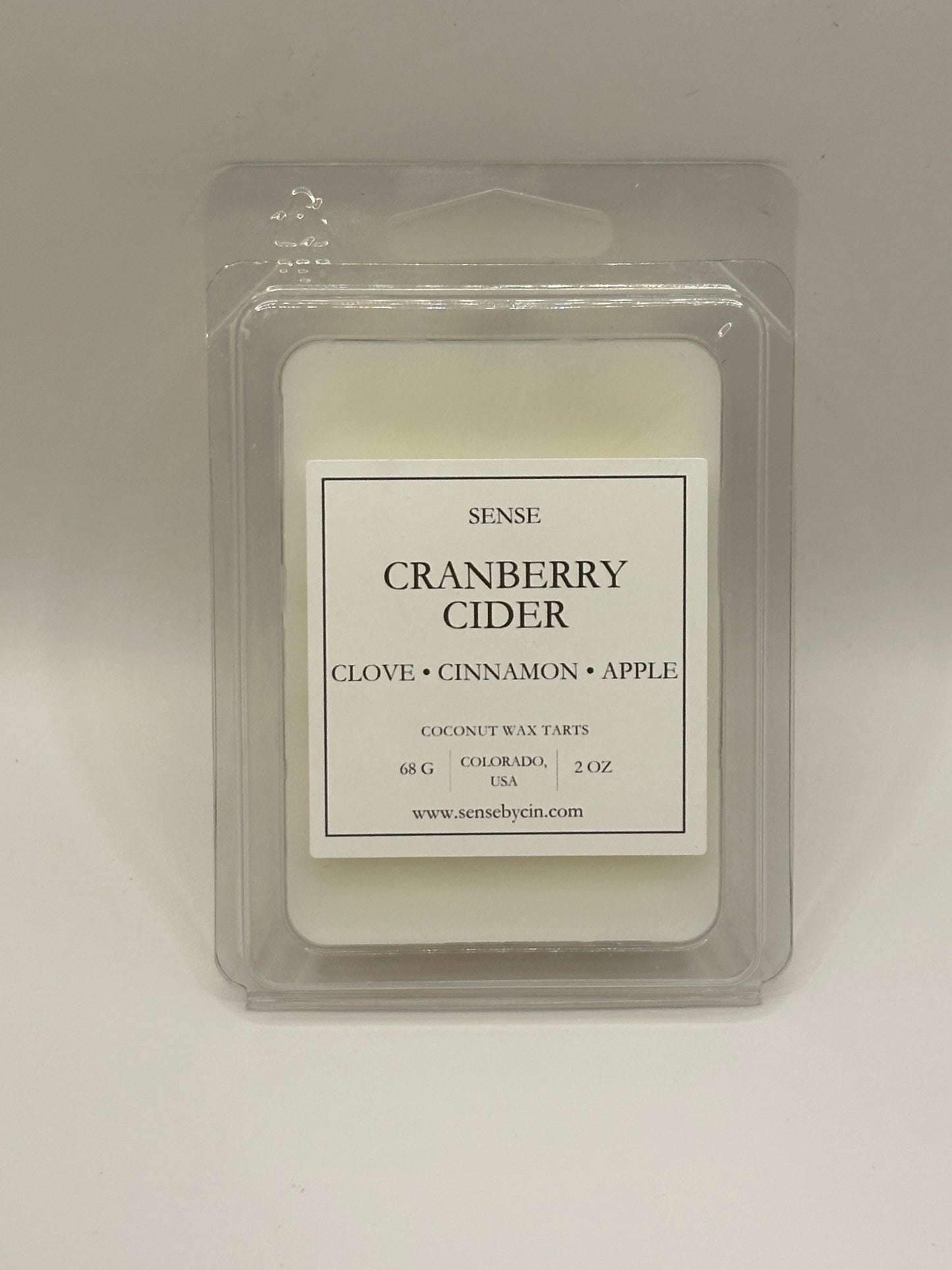 Cranberry Cider Wax Melt (Clamshell)