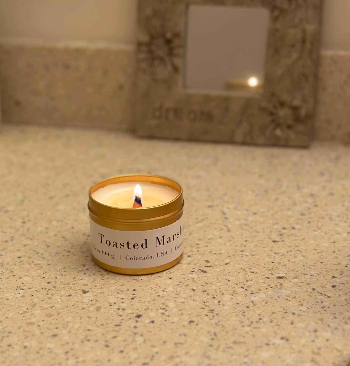 Toasted Marshmallow Wooden Wick Candle