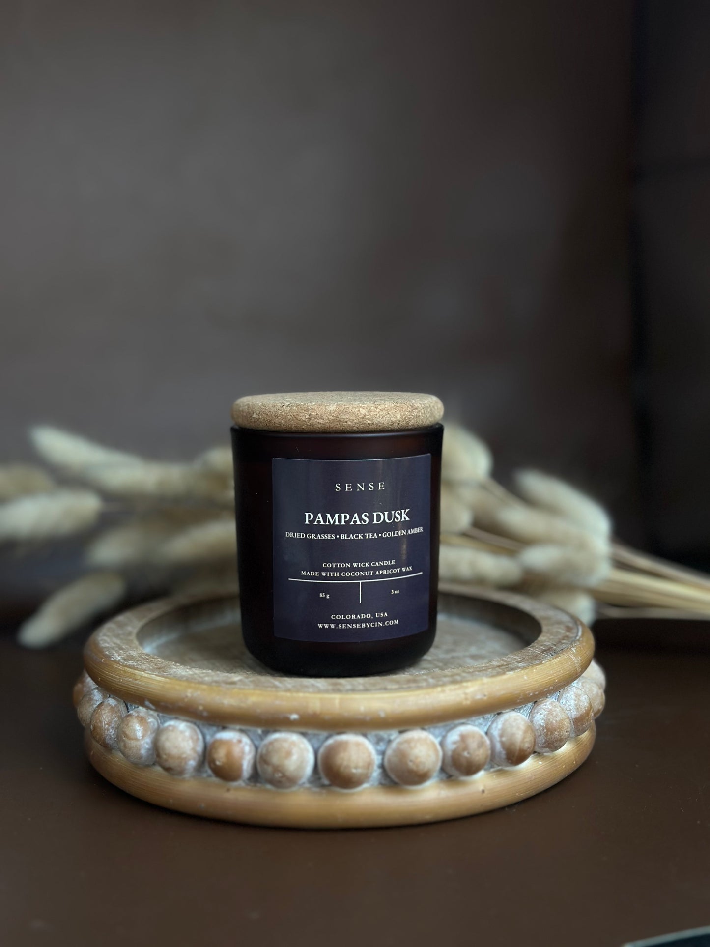 Mini Pampas Dusk Candle - 3 oz. Cotton Wick