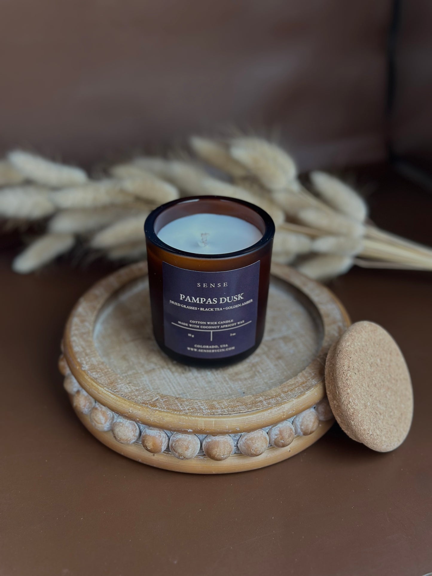 Mini Pampas Dusk Candle - 3 oz. Cotton Wick