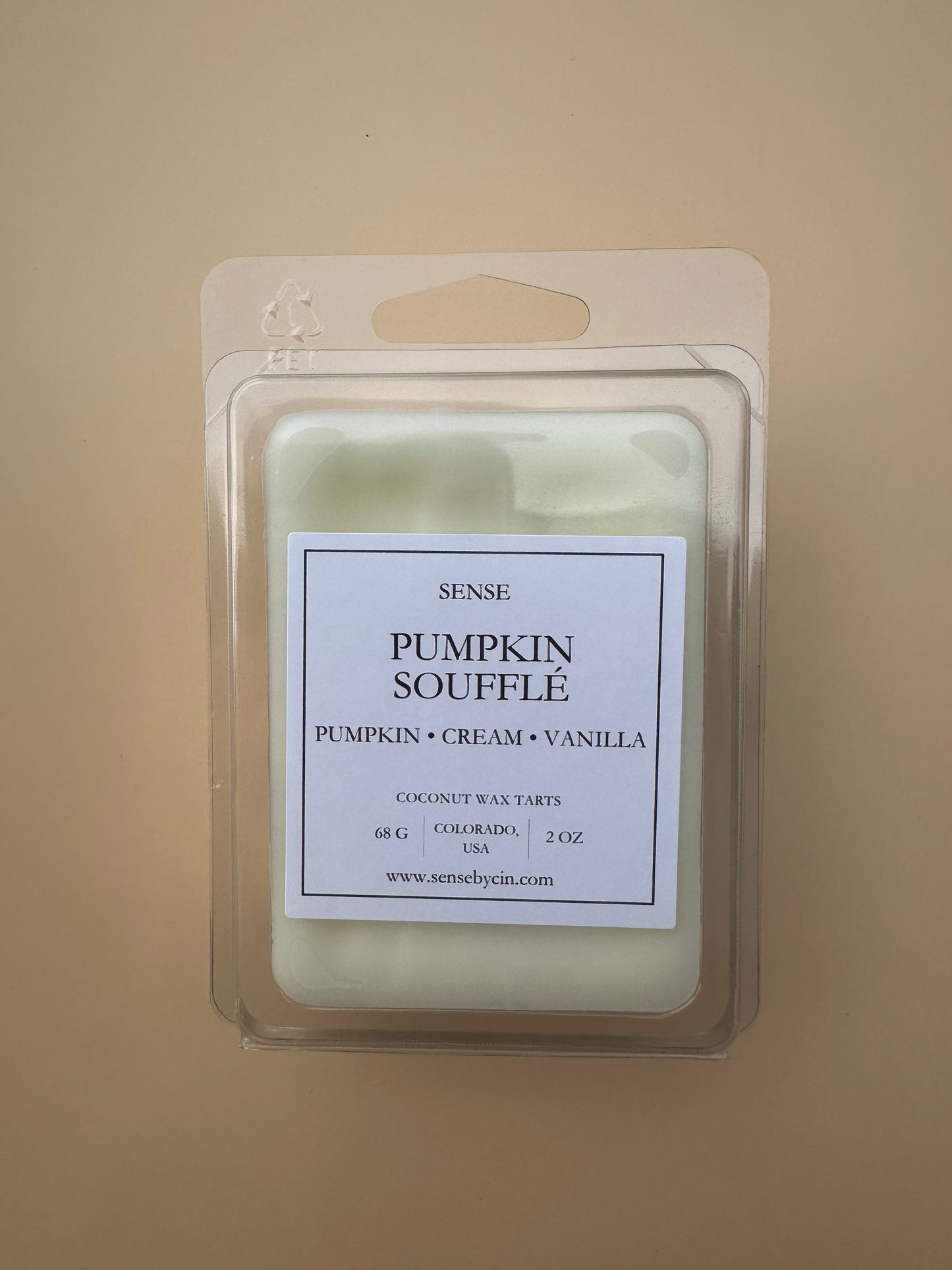 Pumpkin Soufflé Wax Melt (Clamshell)