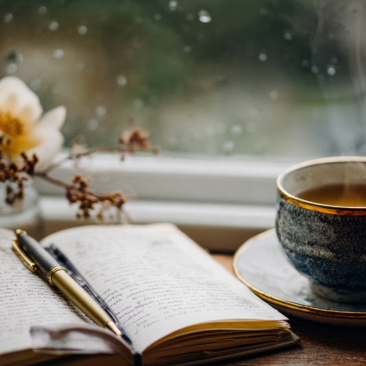 White Tea Wooden Wick Candle